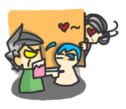 ManudLung ManudPa: Uncle and Auntie sticker #1553634