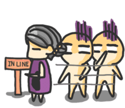 ManudLung ManudPa: Uncle and Auntie sticker #1553636