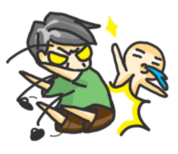 ManudLung ManudPa: Uncle and Auntie sticker #1553637