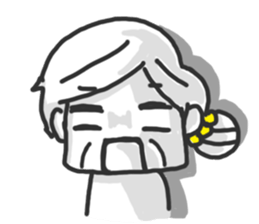 ManudLung ManudPa: Uncle and Auntie sticker #1553638