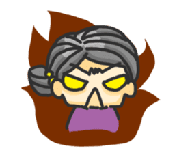 ManudLung ManudPa: Uncle and Auntie sticker #1553642