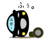 Cute Black Car Japanese Ver. sticker #1553732