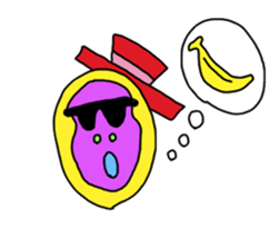 Gorilla and Afro sticker #1553756