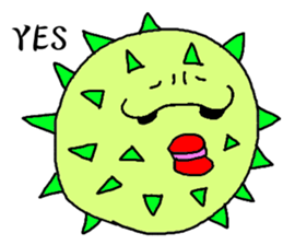 Deep-sea organism sticker #1553898