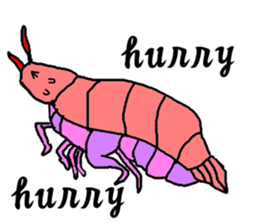 Deep-sea organism sticker #1553903