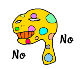 Deep-sea organism sticker #1553904