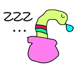 Deep-sea organism sticker #1553925