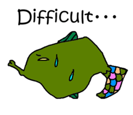 Deep-sea organism sticker #1553927