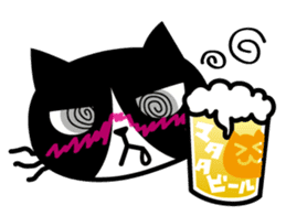 TSUYOKIN of cool cat sticker #1554062