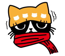 TSUYOKIN of cool cat sticker #1554074