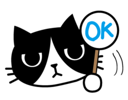 TSUYOKIN of cool cat sticker #1554085