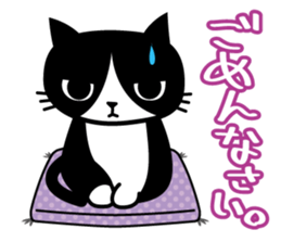 TSUYOKIN of cool cat sticker #1554092
