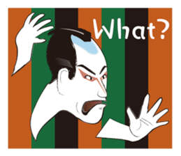 Interesting Ukiyo-e art sticker #1554421