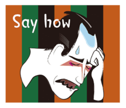 Interesting Ukiyo-e art sticker #1554425