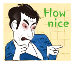 Interesting Ukiyo-e art sticker #1554431