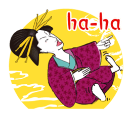 Interesting Ukiyo-e art sticker #1554438