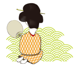 Interesting Ukiyo-e art sticker #1554445