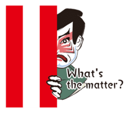 Interesting Ukiyo-e art sticker #1554447