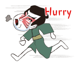 Interesting Ukiyo-e art sticker #1554448