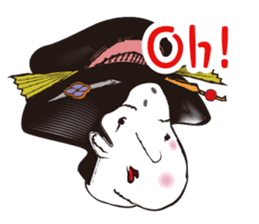 Interesting Ukiyo-e art sticker #1554455