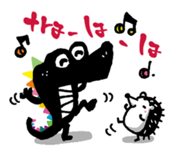 Black cat "Matton" Part3 English ver. sticker #1554460