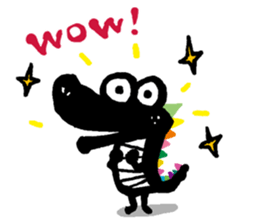 Black cat "Matton" Part3 English ver. sticker #1554463