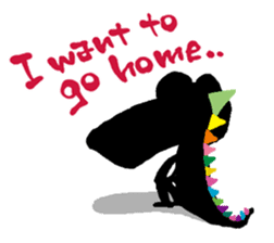 Black cat "Matton" Part3 English ver. sticker #1554468