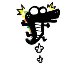 Black cat "Matton" Part3 English ver. sticker #1554471