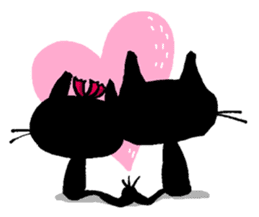 Black cat "Matton" Part3 English ver. sticker #1554479