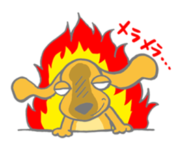 The care to dog sticker #1554894