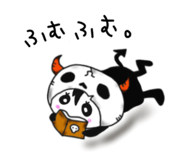 lovely skull boy sticker #1555112