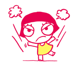Everyday stress Tamako sticker #1555661