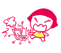 Everyday stress Tamako sticker #1555662