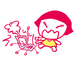 Everyday stress Tamako sticker #1555662