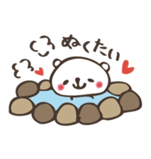 Gifu valve sticker of mini bear! sticker #1555771