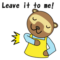 Househusband Pontarou English version sticker #1555904