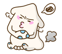 Beibei & Tintin KUSO octopus squid ocean sticker #1555937