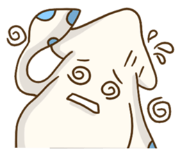 Beibei & Tintin KUSO octopus squid ocean sticker #1555949