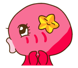 Beibei & Tintin KUSO octopus squid ocean sticker #1555956