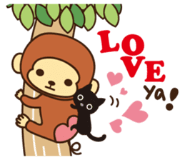 Lazy Monchey (Cantonese) sticker #1555981