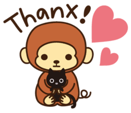 Lazy Monchey (Cantonese) sticker #1555982