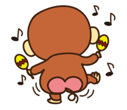 Lazy Monchey (Cantonese) sticker #1556002