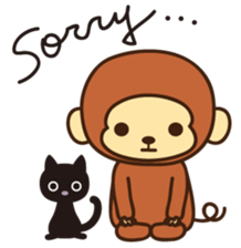 Lazy Monchey (Cantonese) sticker #1556004