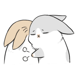 Machiko rabbit sticker #1556329