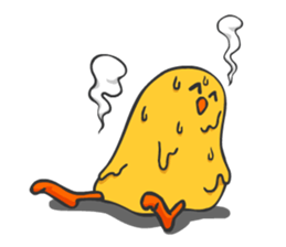 Chicken smiling sticker #1556361