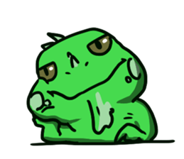 Bearded dragon and iguana sticker #1556501