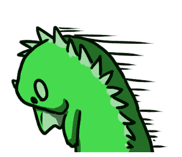 Bearded dragon and iguana sticker #1556503