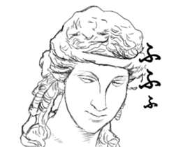 a plaster plaster figure sticker #1557385