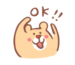 Bear of the pastel color sticker #1557936