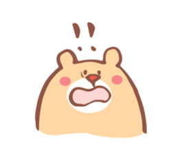 Bear of the pastel color sticker #1557949